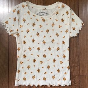 Aeropostale OG Ribbed Shrunken Tee XS